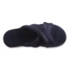 Navy Blue Open Toe Slippers