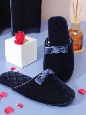 Velvet Indoor Slippers